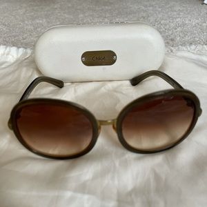 Chloe Round Sunglasses